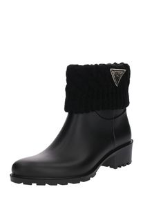 Guess, Damen Gummi-Stiefeletten 'VENAT', Schwarz