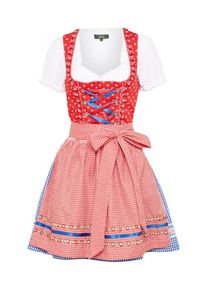 Wiesnkönig Wiesnkönig, Damen Dirndl 'Moni', Blau / Rot