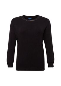 Tom Tailor, Damen Pullover, Schwarz