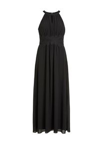 Vila, Damen Maxikleid, Schwarz