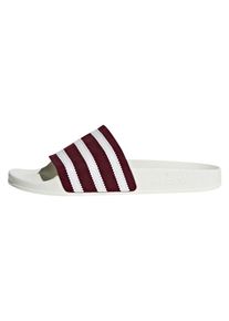 adidas originals, Herren Badesandale, Bordeaux / Wei&szlig;