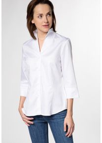 Eterna, Damen Bluse, Wei&szlig;