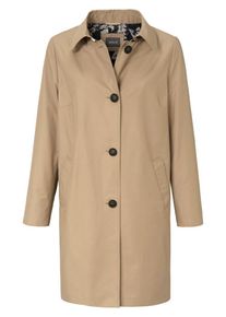Basler, Damen &Uuml;bergangsmantel, Hellbeige / Dunkelbraun