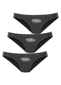Buffalo, Damen Hipster-Bikinislip (3 Stck.), Schwarz