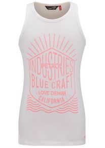 PETROL INDUSTRIES, Mädchen Top, Rosa / Naturweiß