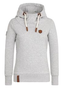 Naketano, Damen Pullover 'Schmierlappen', Graumeliert