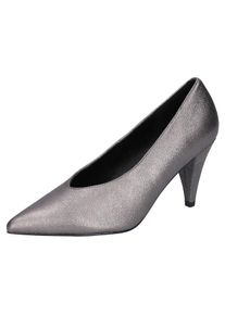 DNA, Damen Pumps, Schwarz / Silber