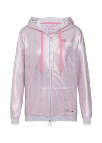 FROG BOX Frogbox, Damen Sweatjacken 'Sweat jacket hoody pinkpanther', Rosé