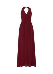 Wal G., Damen Abendkleid mit Rückenausschnitt, Bordeaux