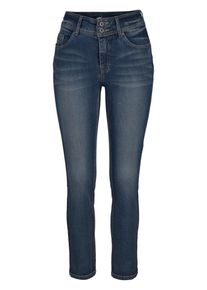 Arizona, Damen High-waist-Jeans 'Ankle-Slim', Blau