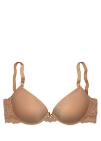 Lascana, Damen Push-up-BH, Dunkelbeige