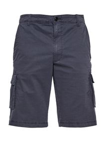 s.Oliver RED LABEL, Herren File Loose: Cargo-Bermuda, Taubenblau