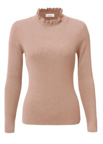 Heine, Damen Rollkragenpullover, Ros&eacute;