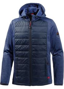 O.C.K. OCK, Herren Strickfleece, Dunkelblau