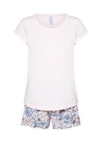 Skiny, Damen 'Nostalgic Summer Sleep' Pyjama kurz, Rosa