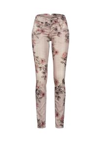 Glücksstern, Damen Jeans 'Merle', Mischfarben / Rosa