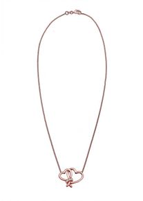 Diamore, Damen Kette 'Herz', Rosegold