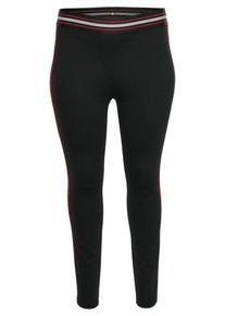 AJC, Damen Treggings, Rot / Schwarz