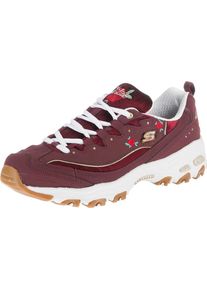 Skechers, M&auml;dchen Sneakers 'D'LITES ROSE BLOOMS', Burgunder