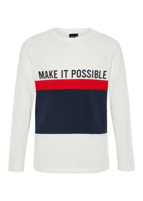 name it, T-Shirt, Dunkelblau / Rot / Weiß