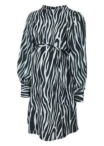 MAMALICIOUS, Damen Kleid, Schwarz / Weiß