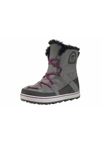 Sorel, Damen Stiefel 'Glacy Explorer', Grau / Beere