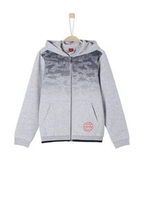 s.Oliver Junior, Hoodie-Jacke, Graumeliert