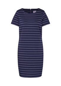 Vila, Damen Jerseykleid 'VITinny New', Dunkelblau / Weiß