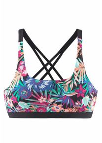 Kangaroos, Damen Bustier-Top 'Bali', Mischfarben / Schwarz