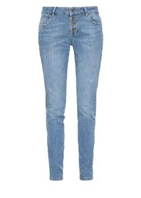 s.Oliver RED LABEL, Damen Ripped-Denim, Blue Denim