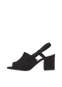 Bianco, Damen Peep Toe Sandalen, Schwarz