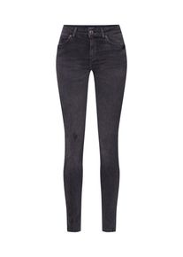 Pieces, Damen Jeans 'PCDELLY MW B227 LGR NOOS', Grau