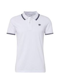 Tom Tailor Denim, Herren Poloshirt, Schwarz / Wei&szlig;