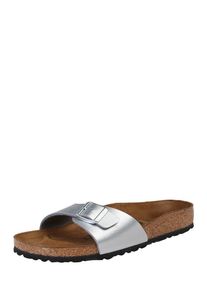 Birkenstock, Damen Pantolette 'Madrid', Silber
