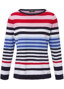 Basler, Damen Pullover, Mischfarben / Wei&szlig;