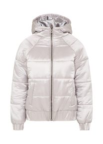 Minkpink, Damen Steppjacke 'HOODED PUFFA JACKET', Silber