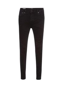Jack & Jones JACK & JONES, Herren Skinny Fit Jeans 'LIAM ORIGINAL AM 502', Schwarz