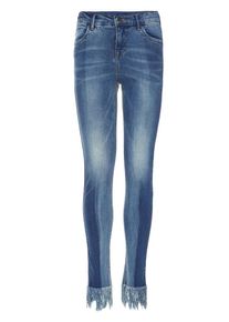name it, M&auml;dchen Kurz geschnittene Skinny Fit Jeans, Blau