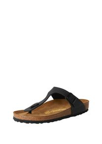 Birkenstock, Damen Zehentrenner 'Gizeh', Schwarz