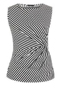 Apart, Damen Bluse, Schwarz / Weiß