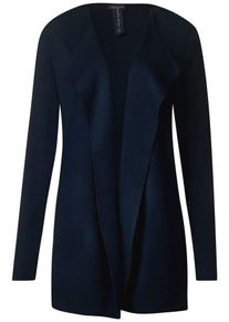 Street One, Damen Strickjacke, Kobaltblau