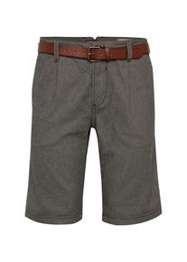Tom Tailor Denim, Herren Shorts 'Slim Chino Shorts yd w. belt Shorts length1', Grau