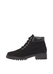 Bianco, Damen Schn&uuml;rstiefelette, Schwarz