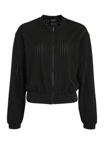 Puma, Damen Jacke 'Luxe', Schwarz / Silber
