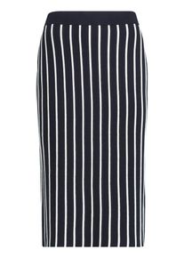 Taifun, Damen Rock, Navy / Wei&szlig;