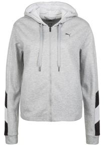 Puma, Damen A.C.E. Trainingskapuzenjacke , Grau