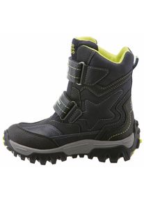 GEOX KIDS, Winterstiefel, Gelb / Schwarz