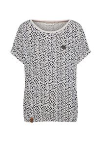 Naketano, Damen Shirt 'Herzchen', Navy / Wei&szlig;