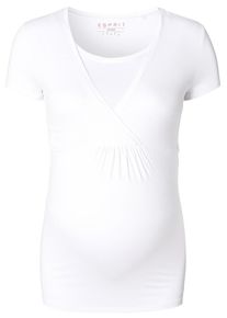Esprit Maternity, Damen Still-Shirt, Weiß