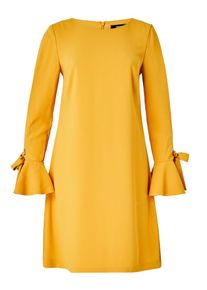 Hallhuber, Damen Kleid, Honig